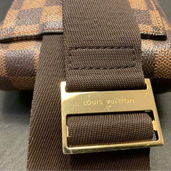 Louis Vuitton Geronimos Waist/Bum Bag Damier Canvas w/Red Interior *Authentic* - Picture 8 of 16